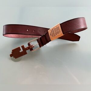 STONE MOUNTAIN Extra Thick Heavy Duty 1.5" Men's Belt Tan Brown MED (34-36) NWT